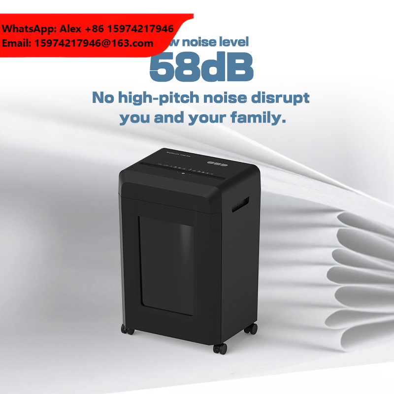 Paper Shredder Micro - Distruggidocumenti Professionale P5 Micro Cut per