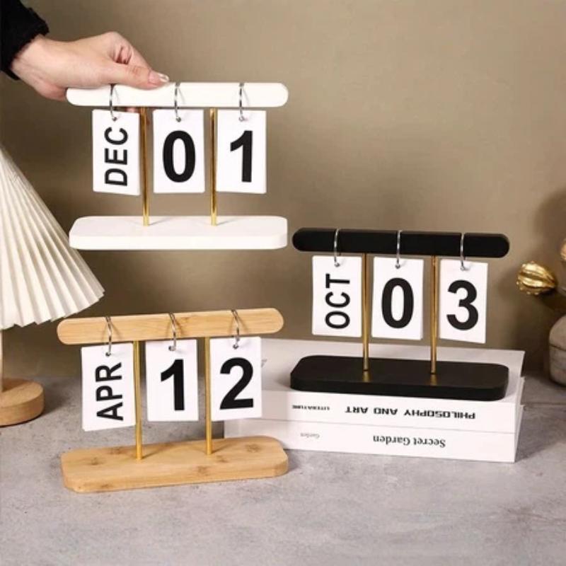 English Home Office - Calendario riutilizzabile con numeri inglesi, supporto