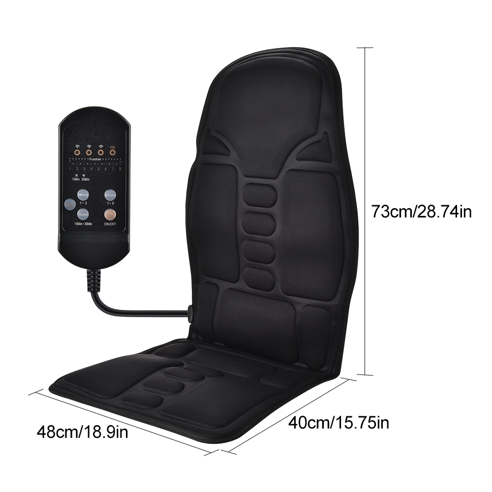 Mesh Back Cushion - Cuscino Massaggiante Elettrico Riscaldante Vibrante per