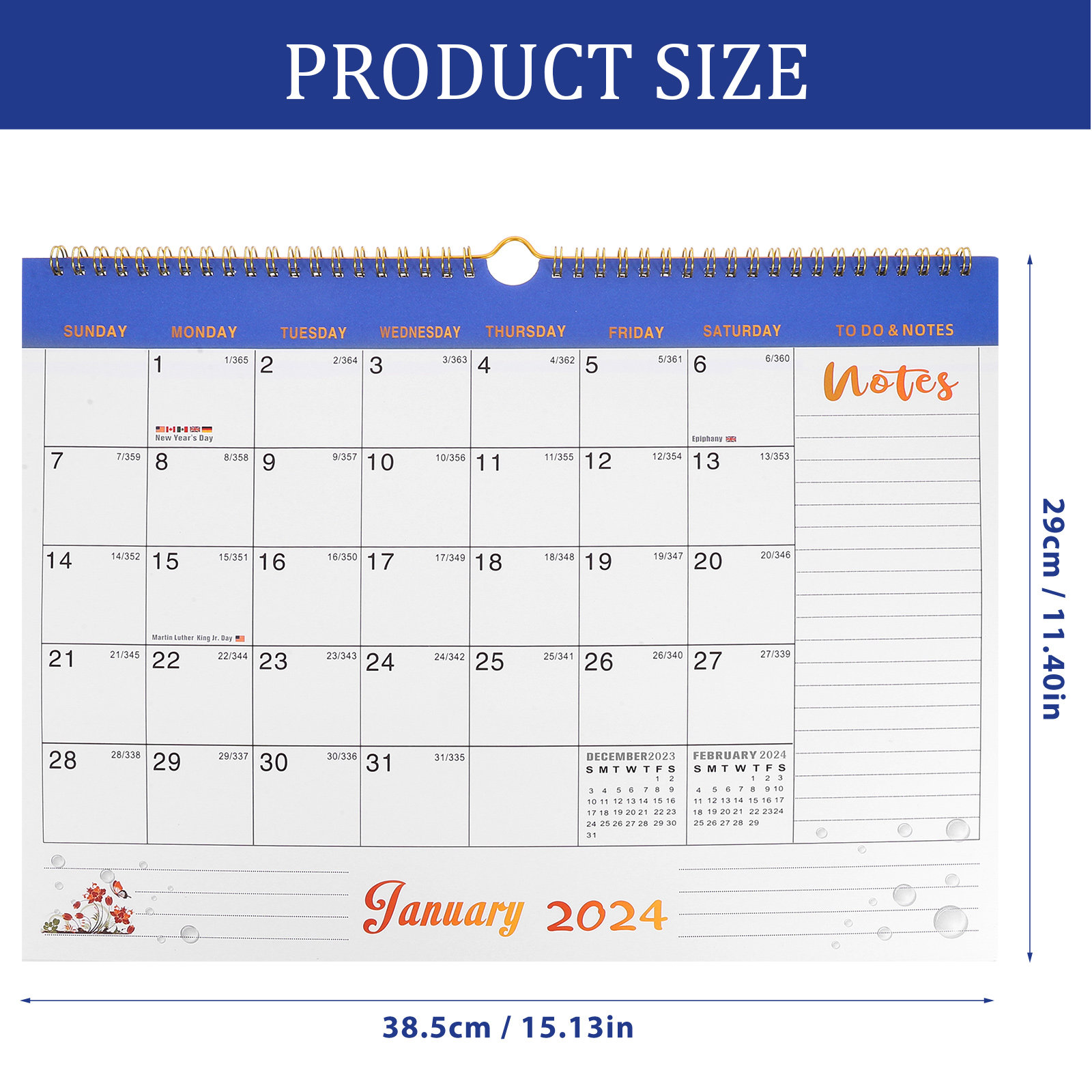 Calendario da parete elegante, - Home Office Layout Ideas recensione e prezzo