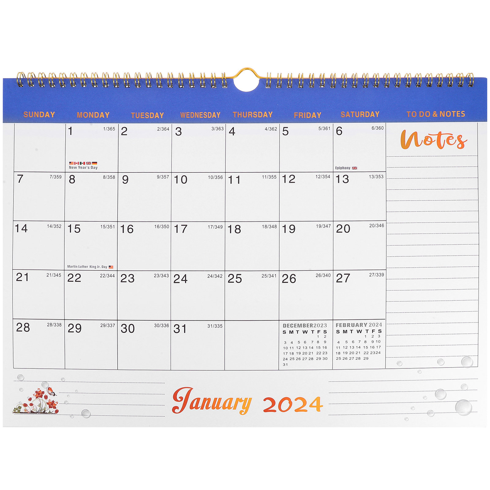 Calendario da parete elegante, - Home Office Layout Ideas recensione e prezzo