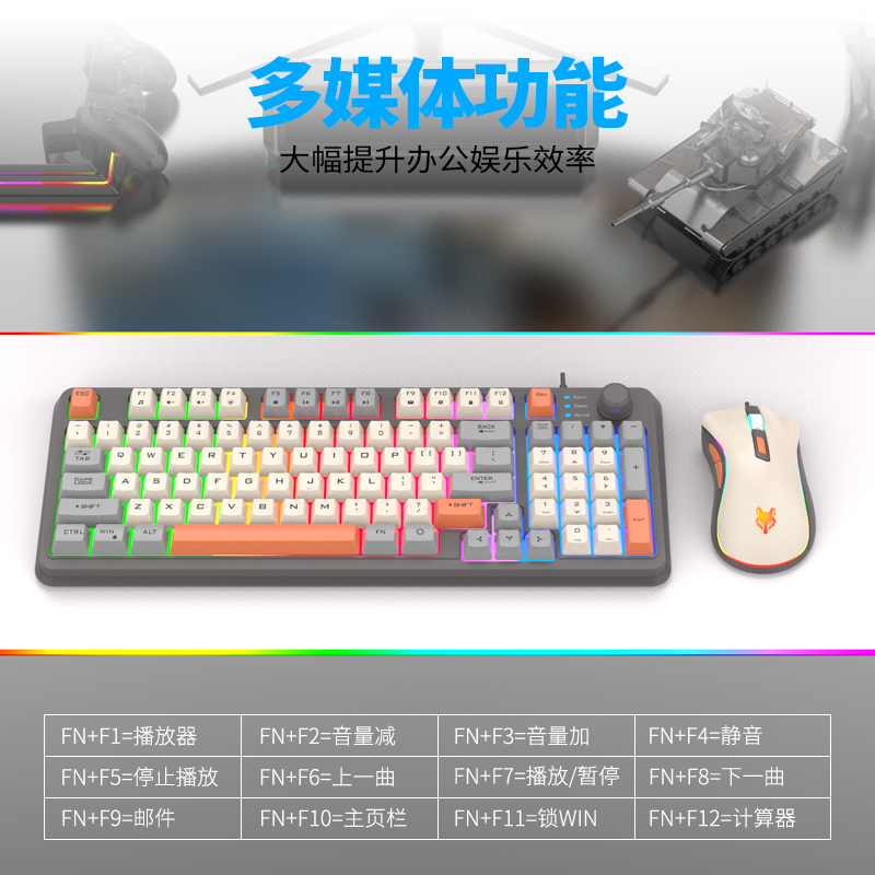 Set tastiera e mouse da gioco  - English Home Office recensione e prezzo