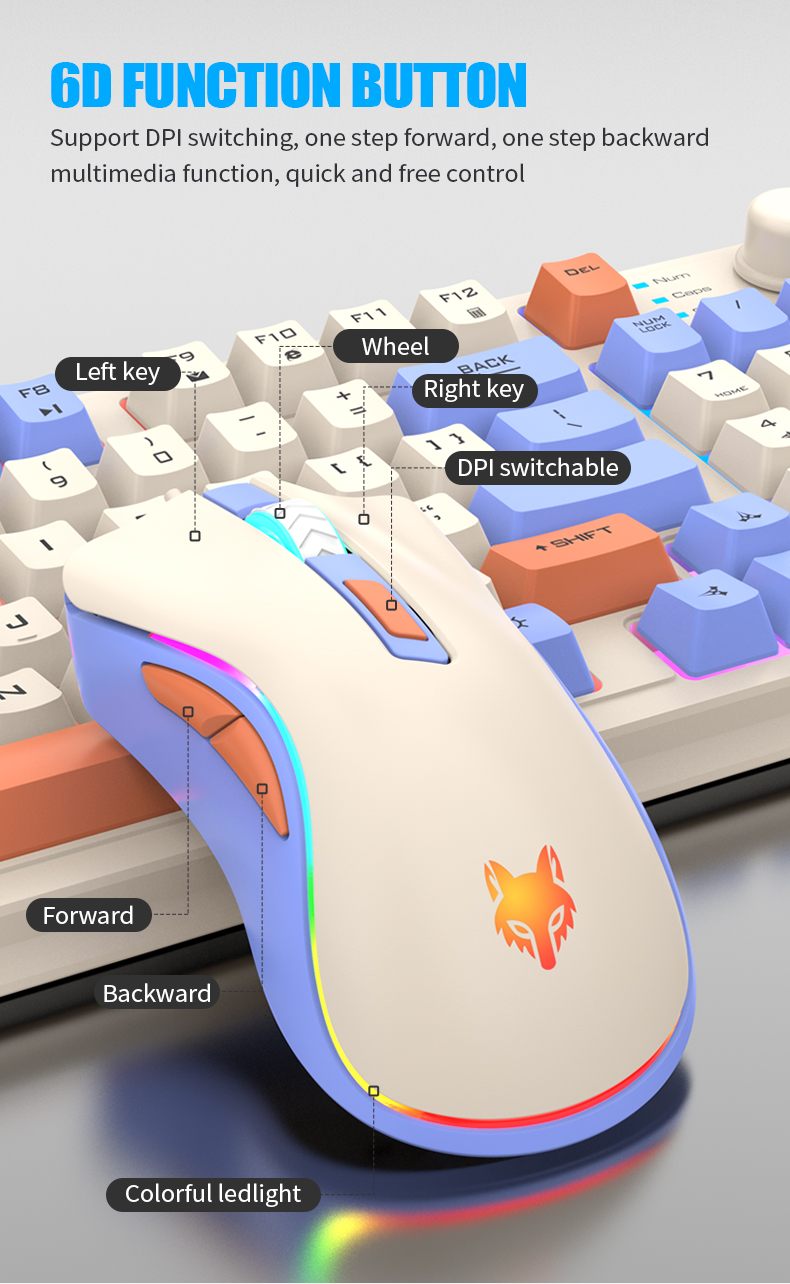 Set tastiera e mouse da gioco  - English Home Office recensione e prezzo