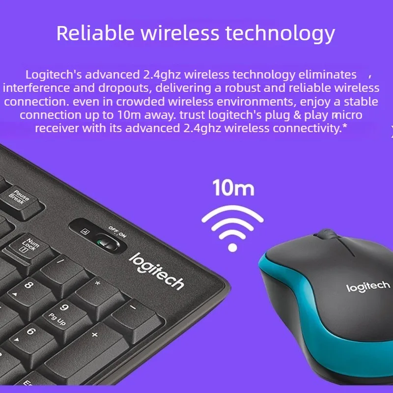 Logitech MK275: set completo d - English Home Office recensione e prezzo
