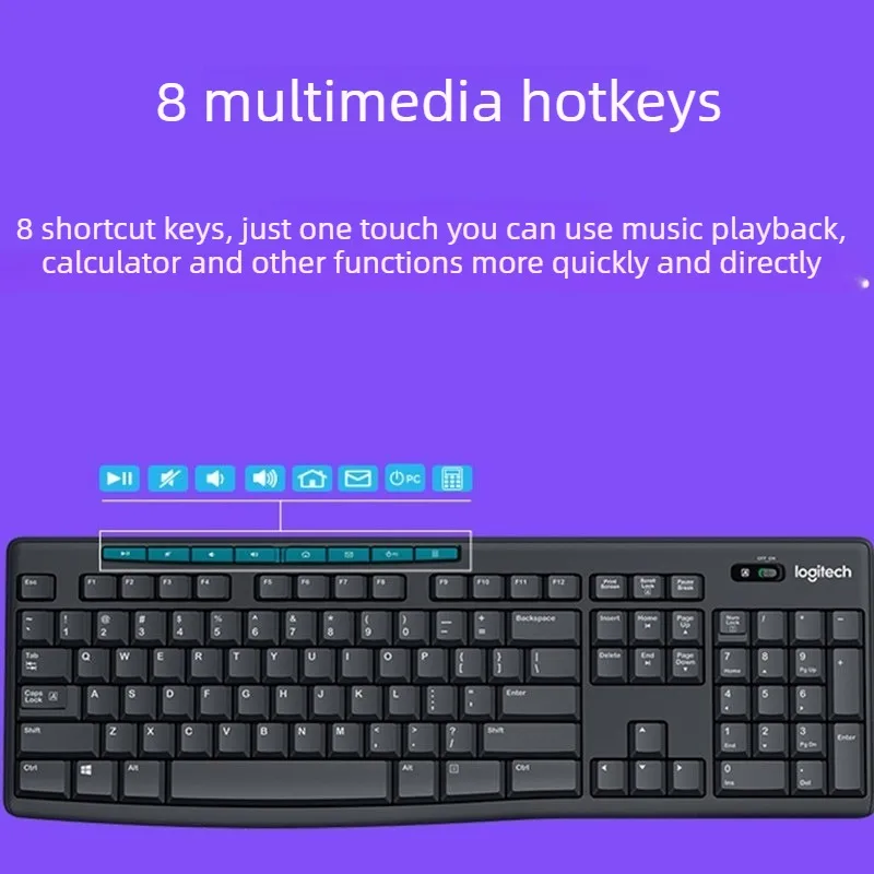 Logitech MK275: set completo d - English Home Office recensione e prezzo