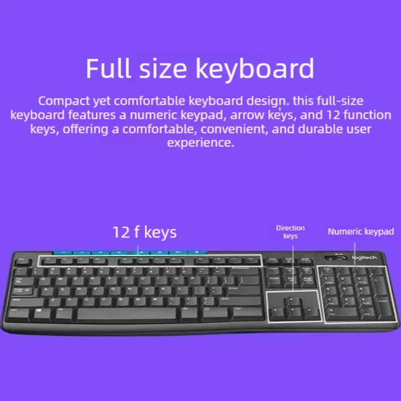 Logitech MK275: set completo d - English Home Office recensione e prezzo