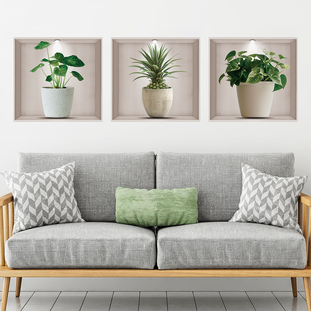 Vasi per fiori, Piante verdi,  - Home Office Backdrop recensione e prezzo