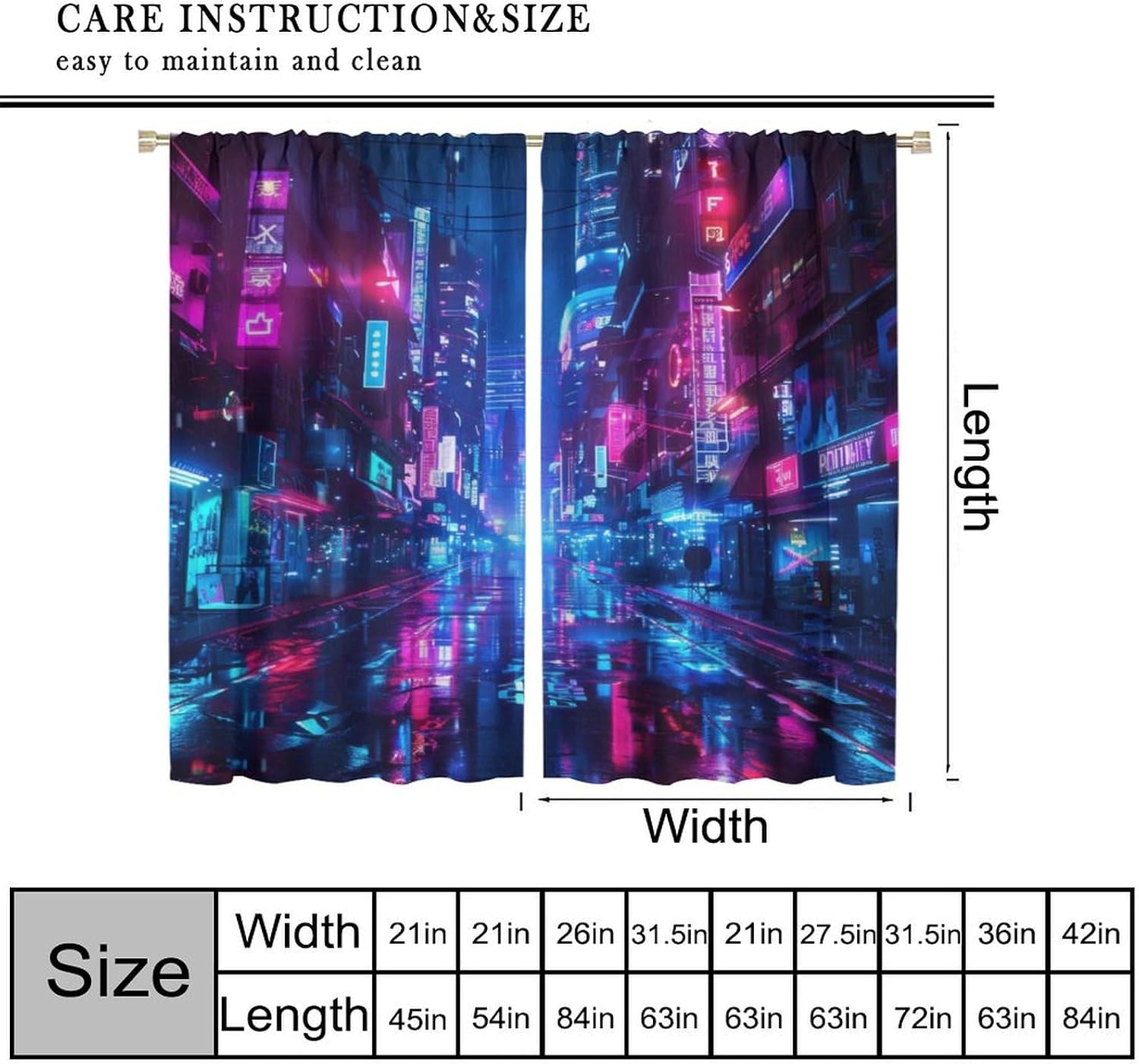 Tenda Cyberpunk Neon con Paesa - Home Office Backdrop recensione e prezzo