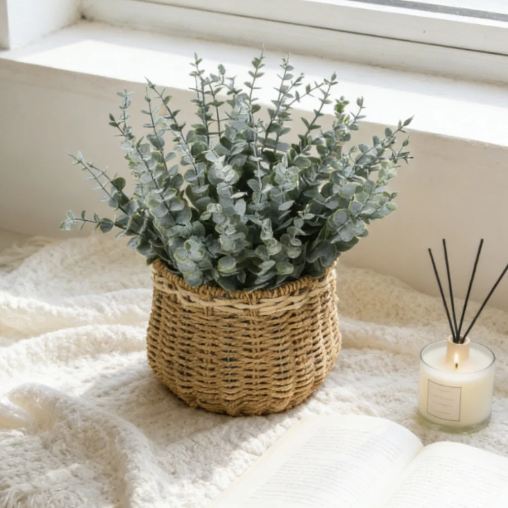 Bouquet di foglie di eucalipto - Home Office Backdrop recensione e prezzo