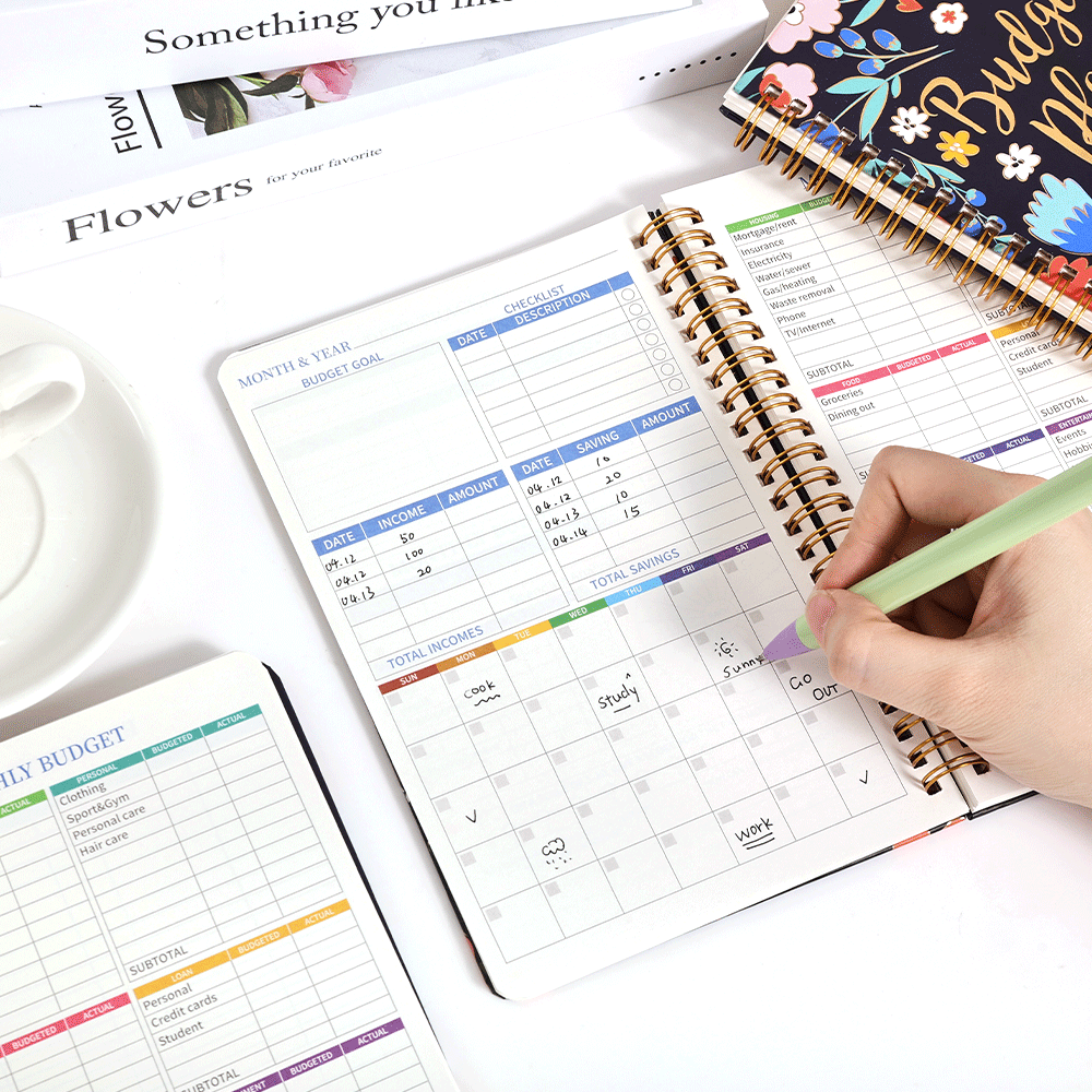 50 fogli, agenda mensile senza - Home Office Budget recensione e prezzo