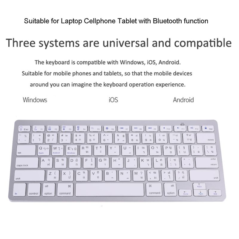 Tastiera Wireless tailandese a - English Home Office recensione e prezzo