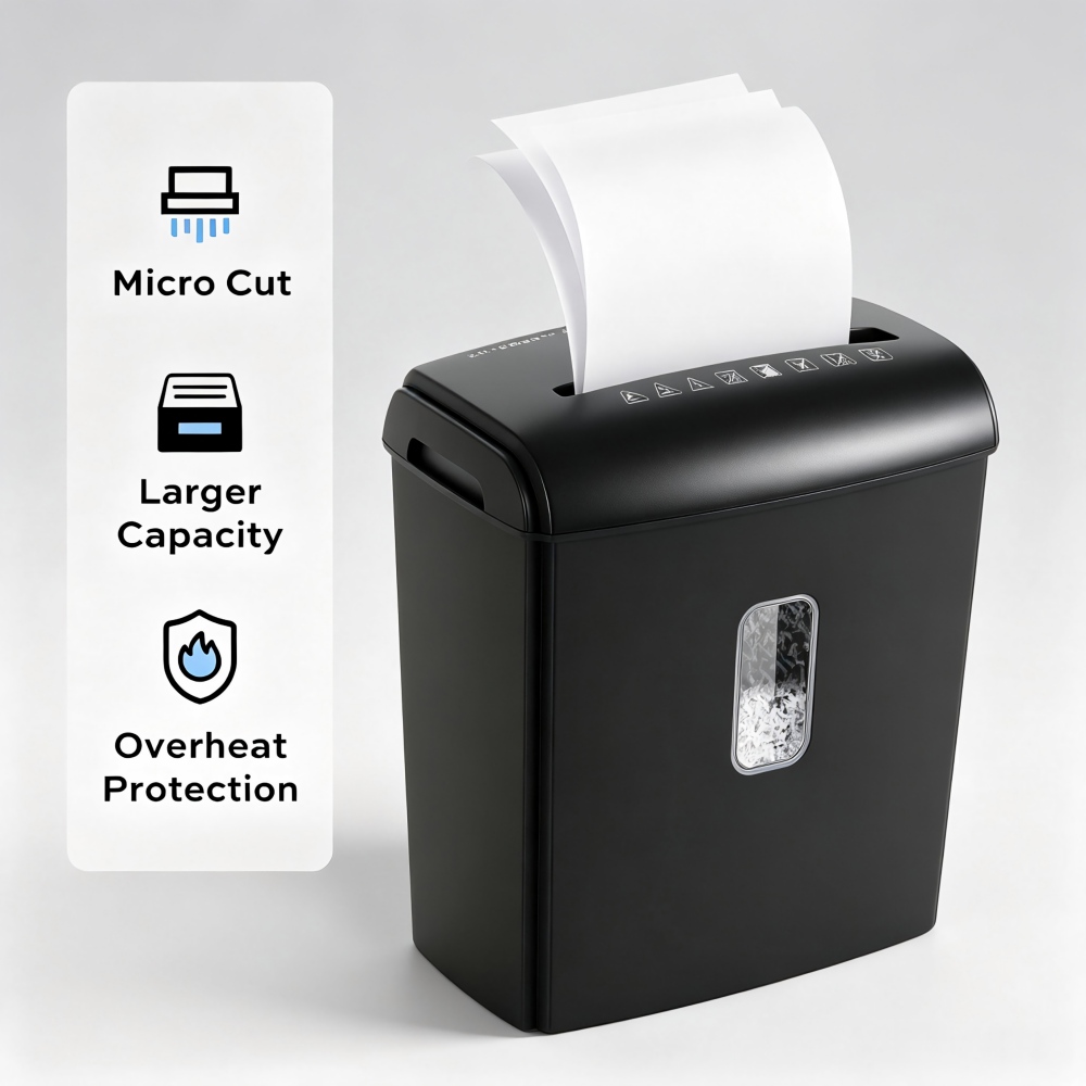 Deli Distruggidocumenti a Micr - Paper Shredder Micro recensione e prezzo