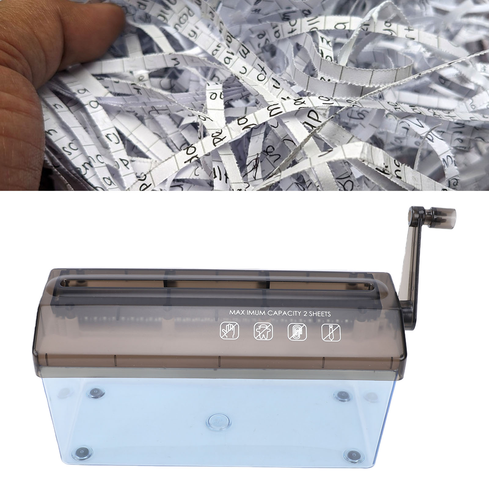 Mini Tritadocumenti Manuale Po - Paper Shredder Micro recensione e prezzo